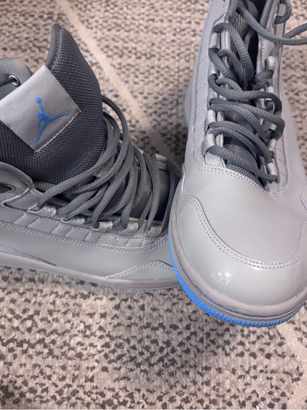 Jordan Gray High-Top Sneakers